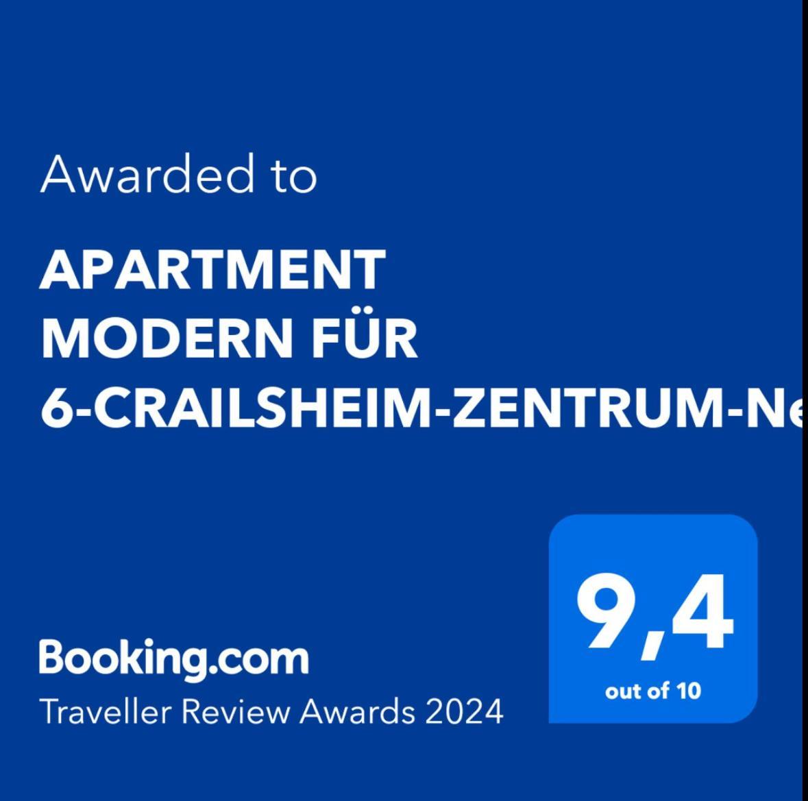 Apartment Fuer 6 Crailsheim Zentrum Netflix 300 Mbit Wlan Kültér fotó